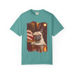 Pug At The Bar T-Shirt — Funny Vintage Pug Drinking Graphic Tee