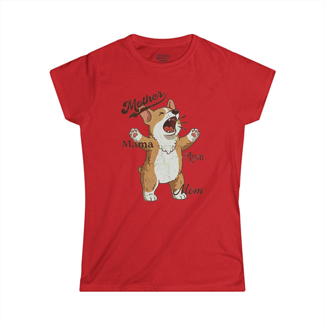 Corgi Mama Mother's Day Tee — Women's Corgi Mom T-Shirt