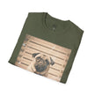 Pug Shot T-Shirt — Funny Pug Police Lineup Tee