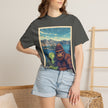 Crater Lake Alien & Bigfoot T-Shirt — National Park Adventure Tee