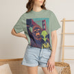 Alien & Bigfoot Golden Gate Bridge T-Shirt — San Francisco UFO & Cryptid Tee