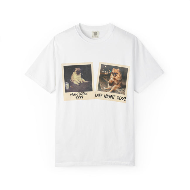 Personalized Polaroid Photo T-Shirt — Custom 2-Image Keepsake