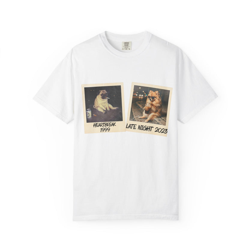 Personalized Polaroid Photo T-Shirt — Custom 2-Image Keepsake
