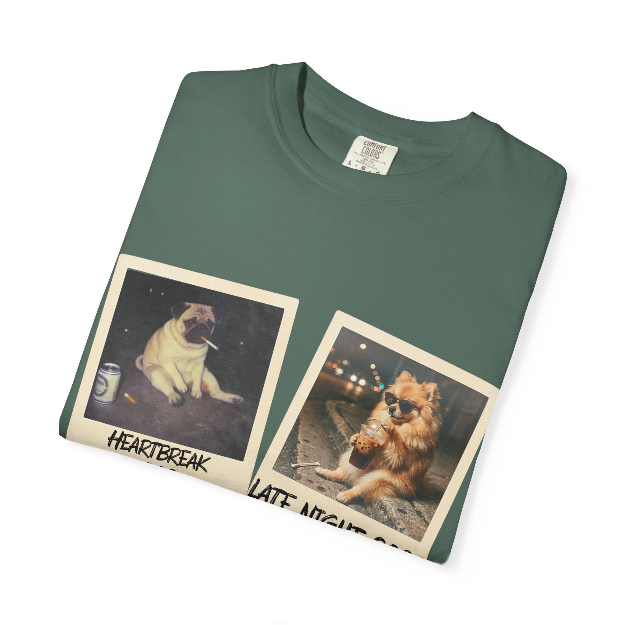 Personalized Polaroid Photo T-Shirt — Custom 2-Image Keepsake