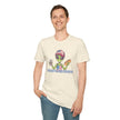 American Alien with Hot Dog and Beer T-Shirt | USA Flag Cap Fourth of July