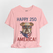 Patriotic Bulldog Tee - 