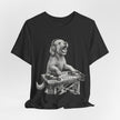 DJ Doodle T‑Shirt — Vintage Turntable Puppy Graphic Tee