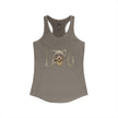 George Washington Doodle 1776 - Women's Ideal Racerback Tank