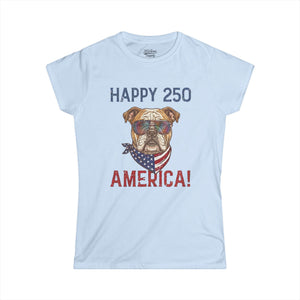 Patriotic Bulldog Tee - 