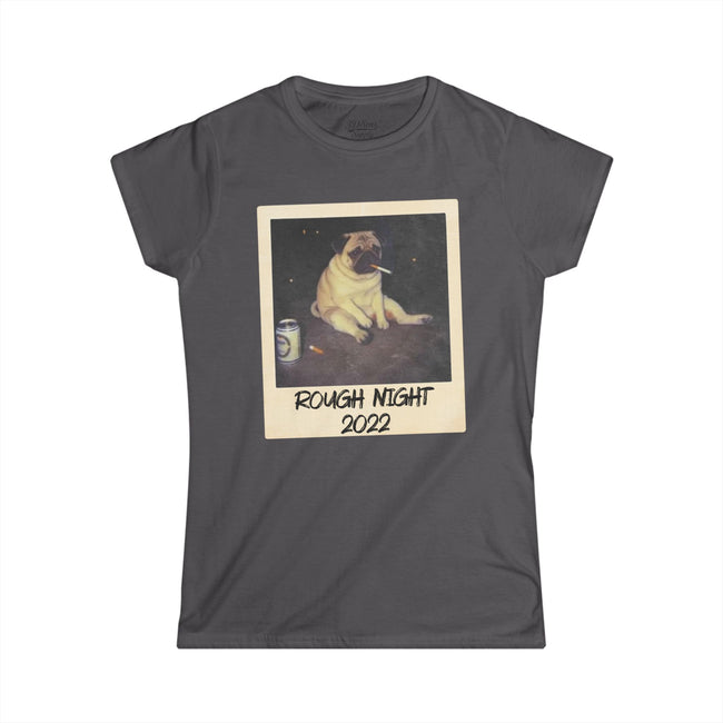 Personalized Polaroid Photo Tee – Custom Women's Softstyle T-Shirt