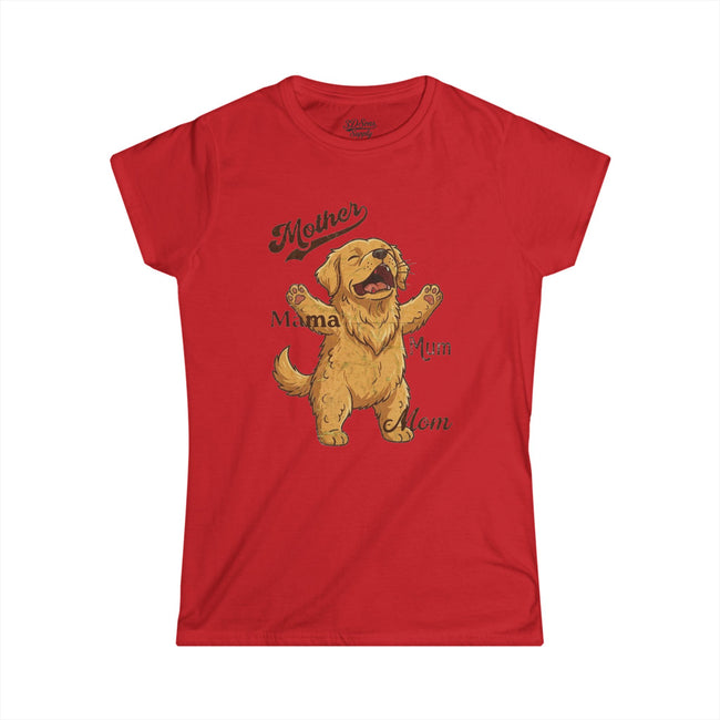 Golden Retriever Mom T-Shirt — Mother's Day Dog Mama Tee