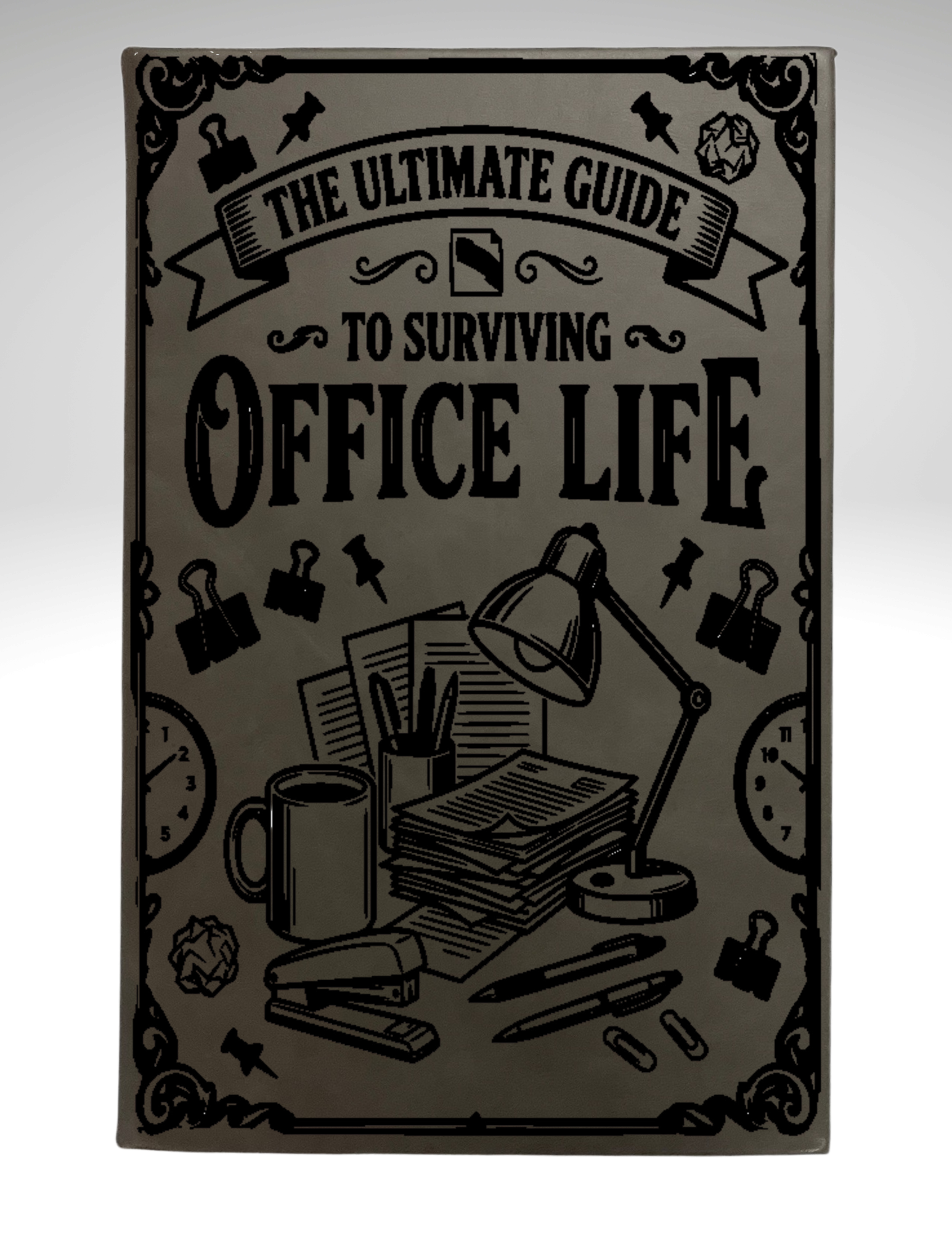 Funny Engraved Leather Journals