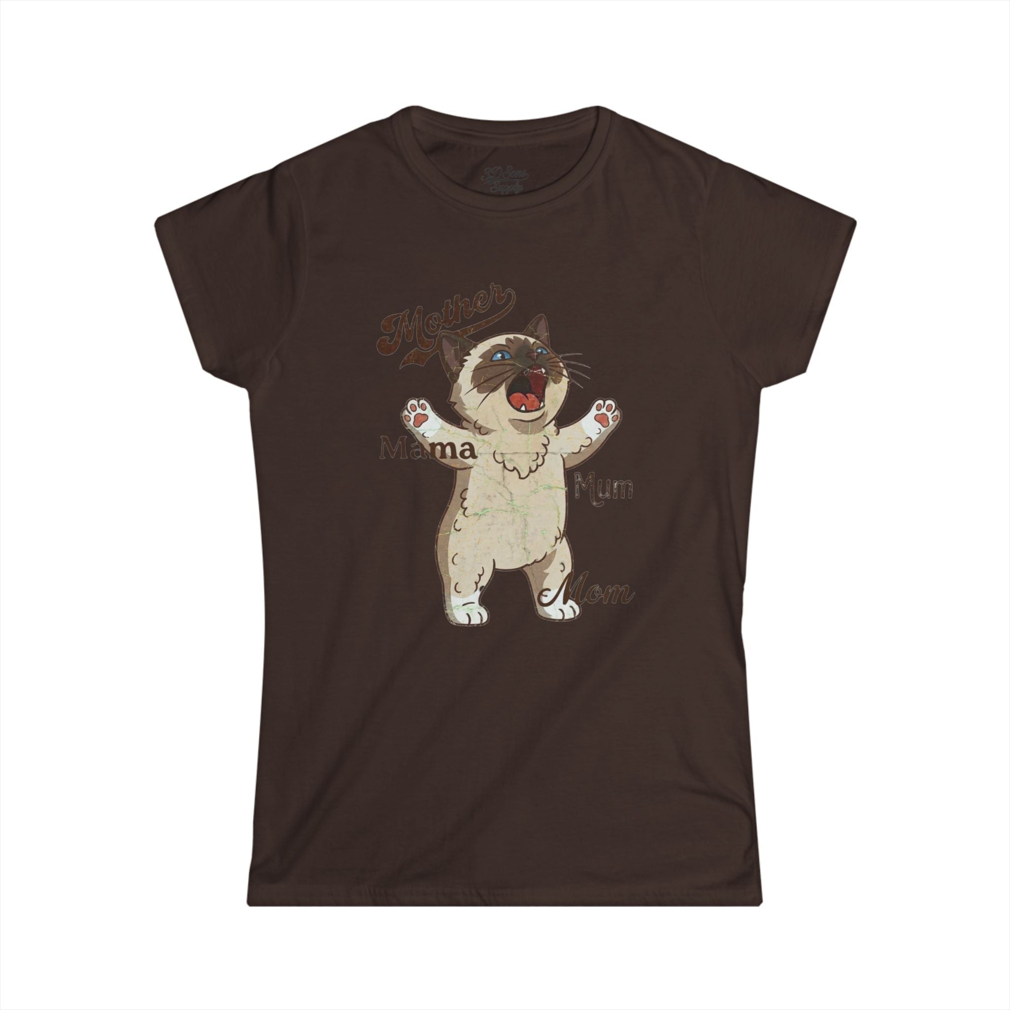 Ragdoll Cat Mama Mother's Day Tee