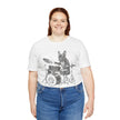 Drumming French Bulldog T-Shirt — Cute Dog Playing Drum Graphic Tee