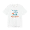 Personalized Family Beach T-Shirt — Custom Family Name, Location, Year with Beach Design