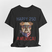 Patriotic Bulldog Tee - 