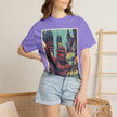 Alien & Bigfoot New York Times Square T-Shirt — Funny Urban Cryptid Tee