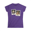 Personalized Polaroid Photo Women's Tee — Custom 2-Image Keepsake