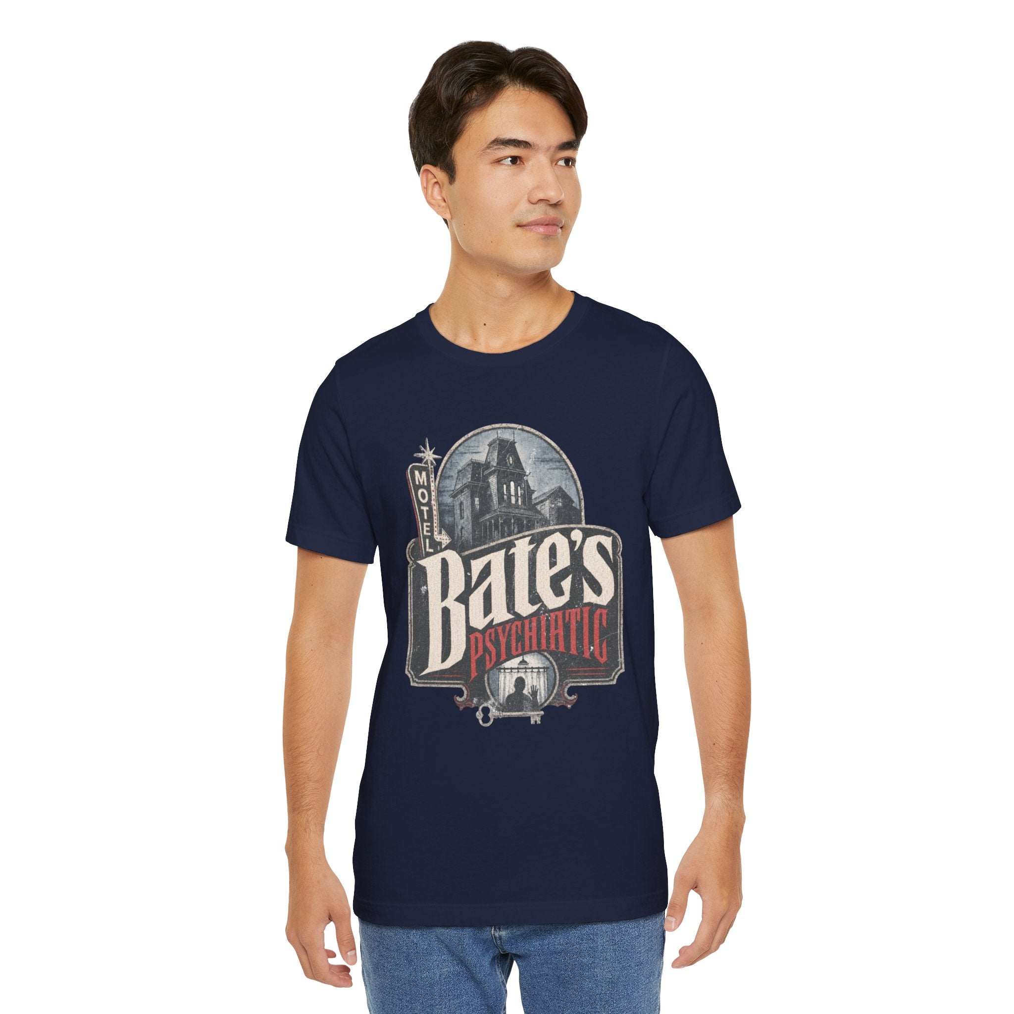 Bates Psychiatric T-Shirt — Vintage Horror Graphic Tee
