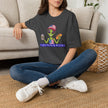 American Alien with Hot Dog and Beer T-Shirt | USA Flag Cap Fourth of July