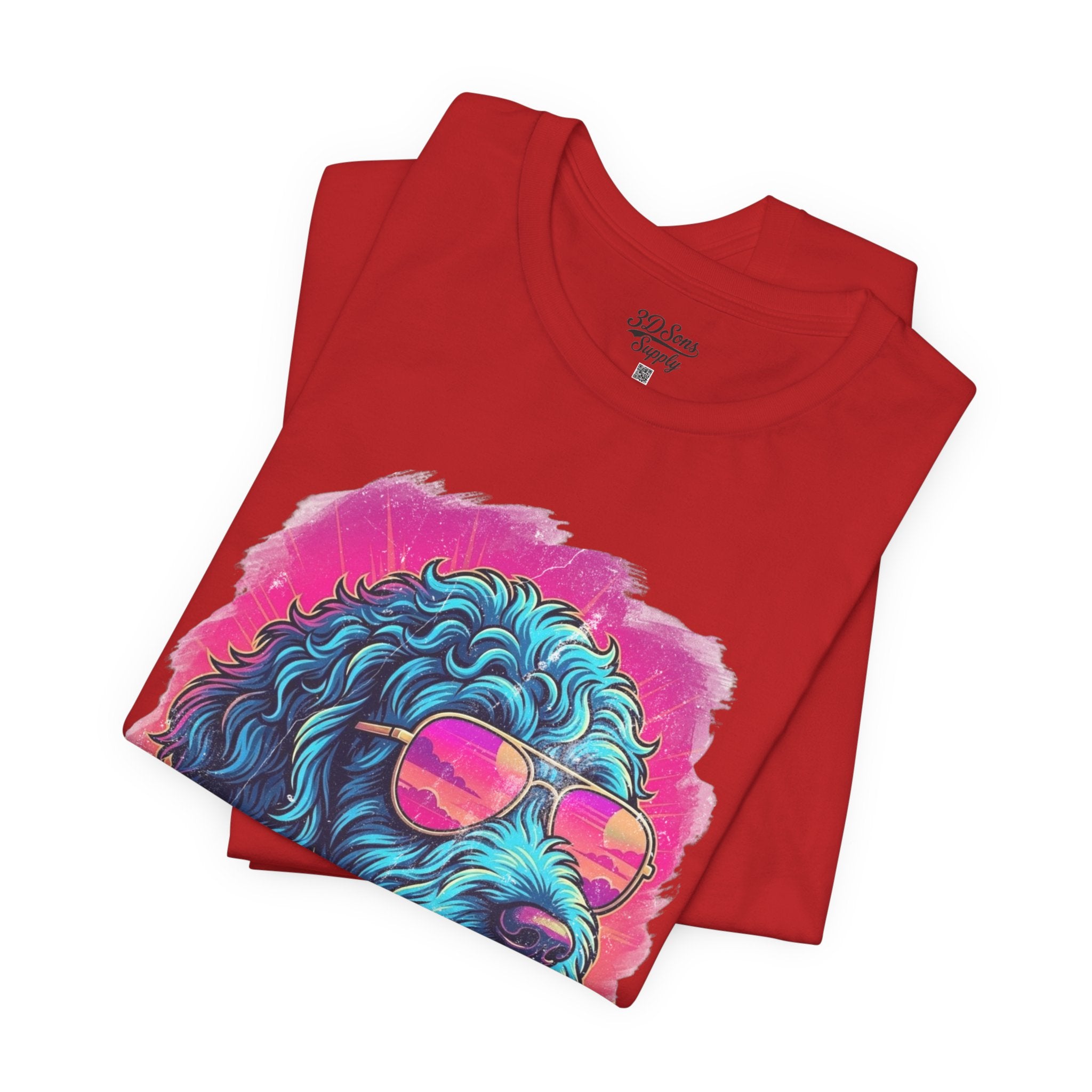 Doodle Vice City 90s Retro Tee — Funny Vintage Style T-Shirt