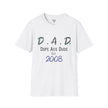 Dope Ass Dude Dad T-Shirt — D.A.D. Typography Father's Day Tee (Personalizable)