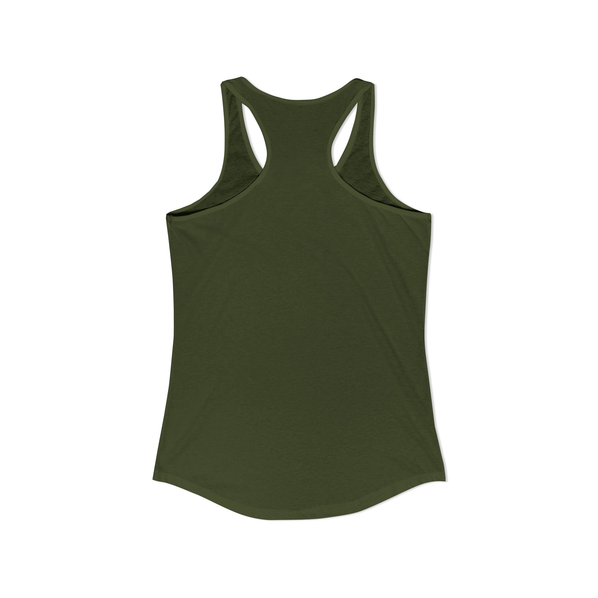 1776 Longhorn Skull Women's Racerback Tank