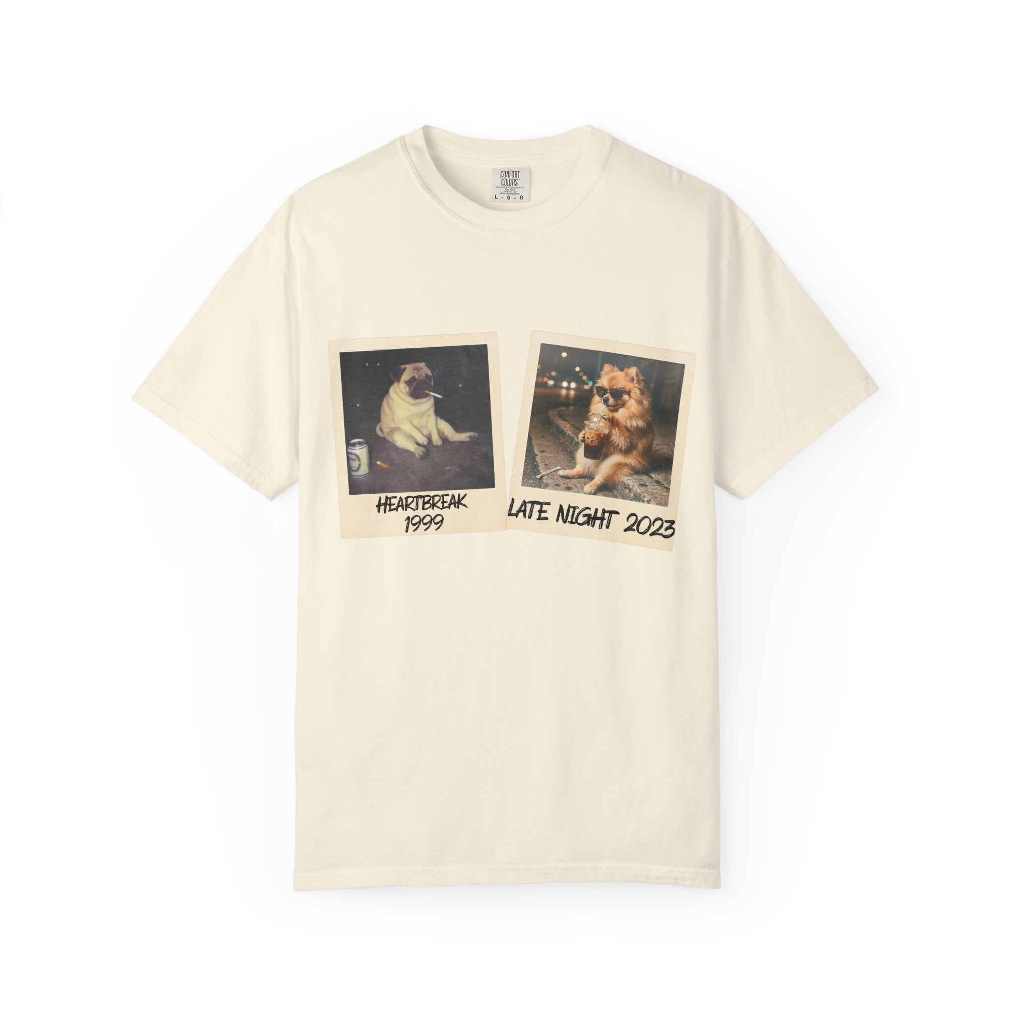 Personalized Polaroid Photo T-Shirt — Custom 2-Image Keepsake