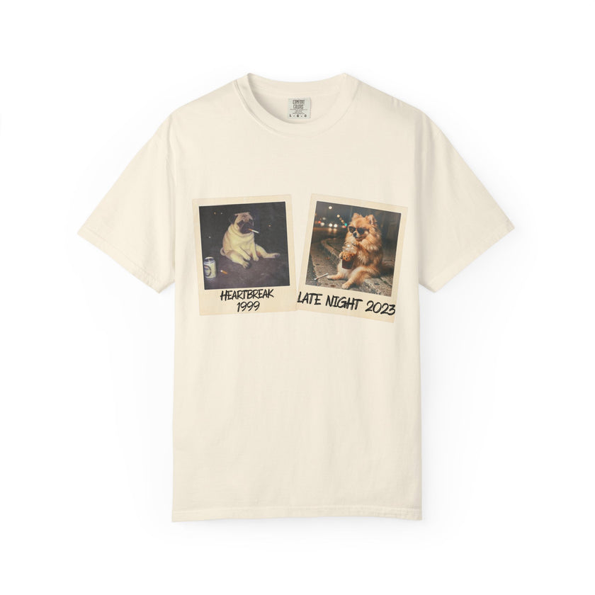 Personalized Polaroid Photo T-Shirt — Custom 2-Image Keepsake