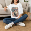 Pumped for July 4th T-Shirt | Patriotic Buff Abraham Lincoln Flag Design