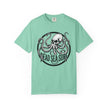 Dead Sea Surf Octopus Kraken Skull Tee | Nautical Surf Graphic Shirt – 3D Sons Supply Co