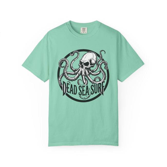 Dead Sea Surf Octopus Kraken Skull Tee | Nautical Surf Graphic Shirt – 3D Sons Supply Co