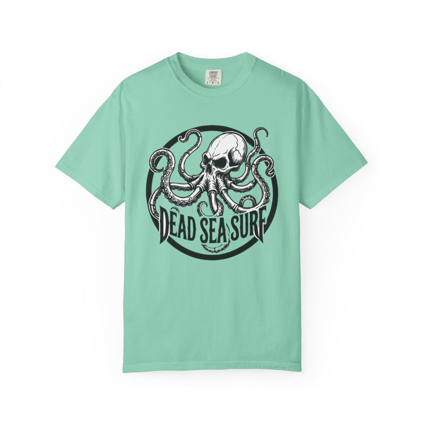 Dead Sea Surf Octopus Kraken Skull Tee | Nautical Surf Graphic Shirt – 3D Sons Supply Co