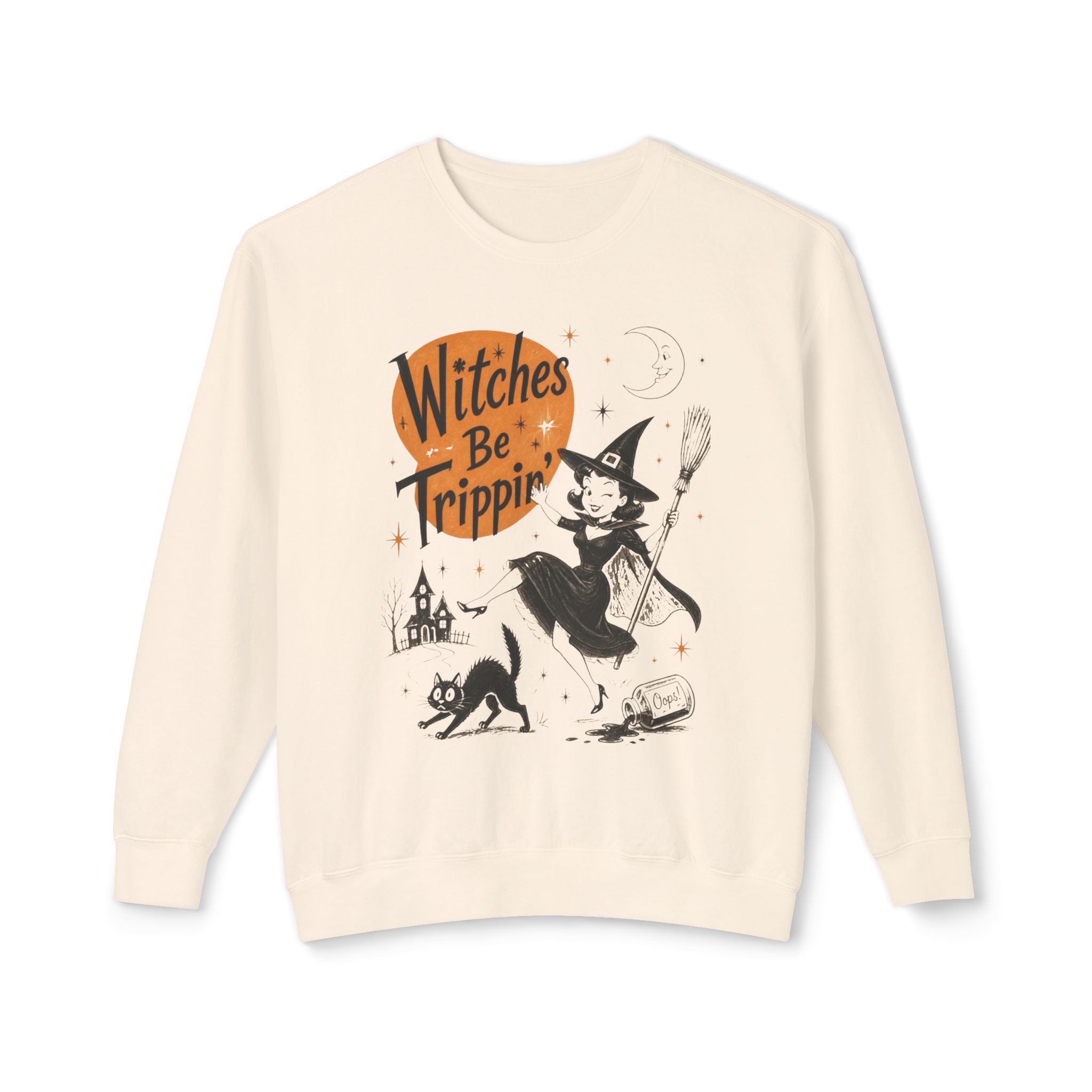 Witches Be Trippin' Halloween sweatshirt | Crewneck