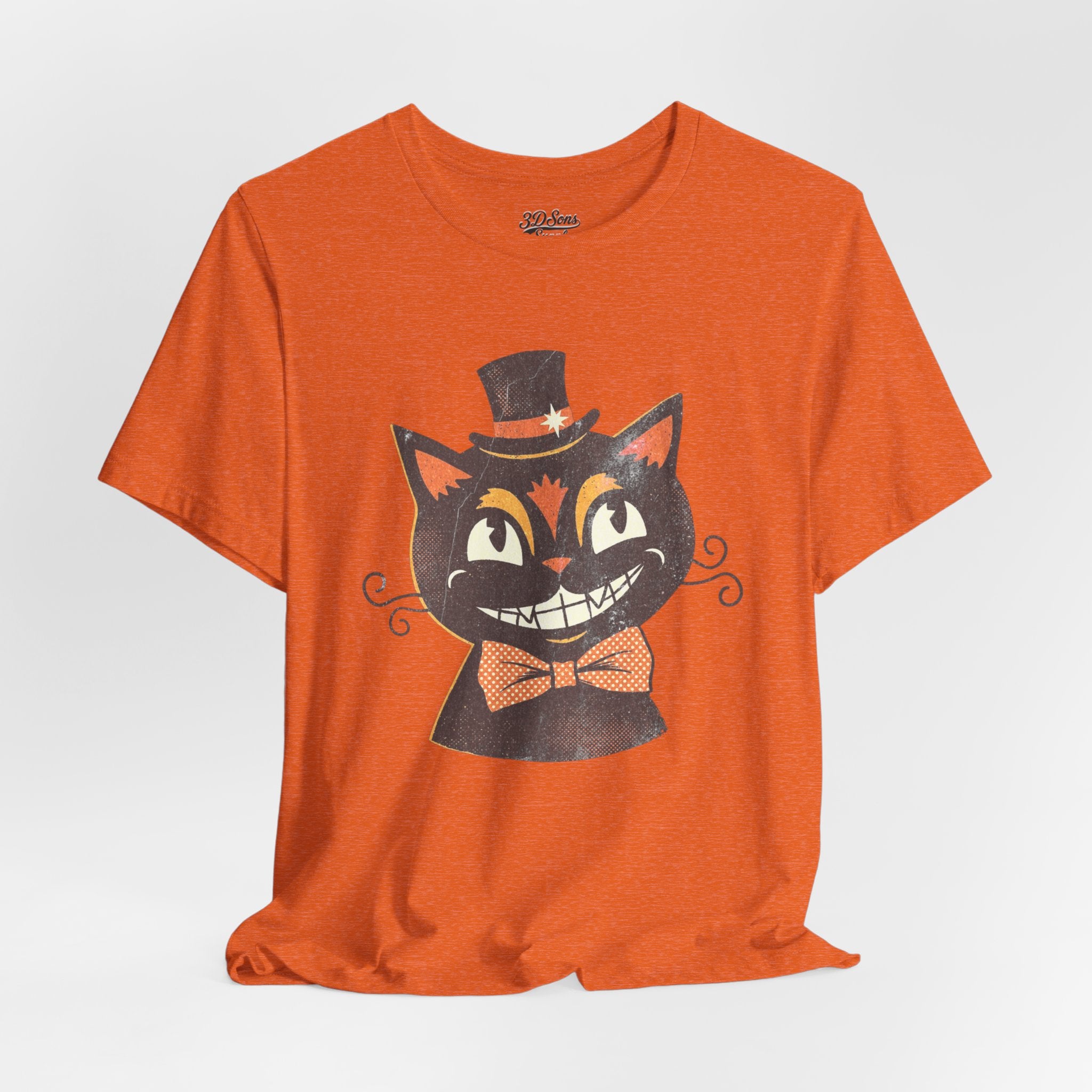 Vintage Halloween Cat Tee