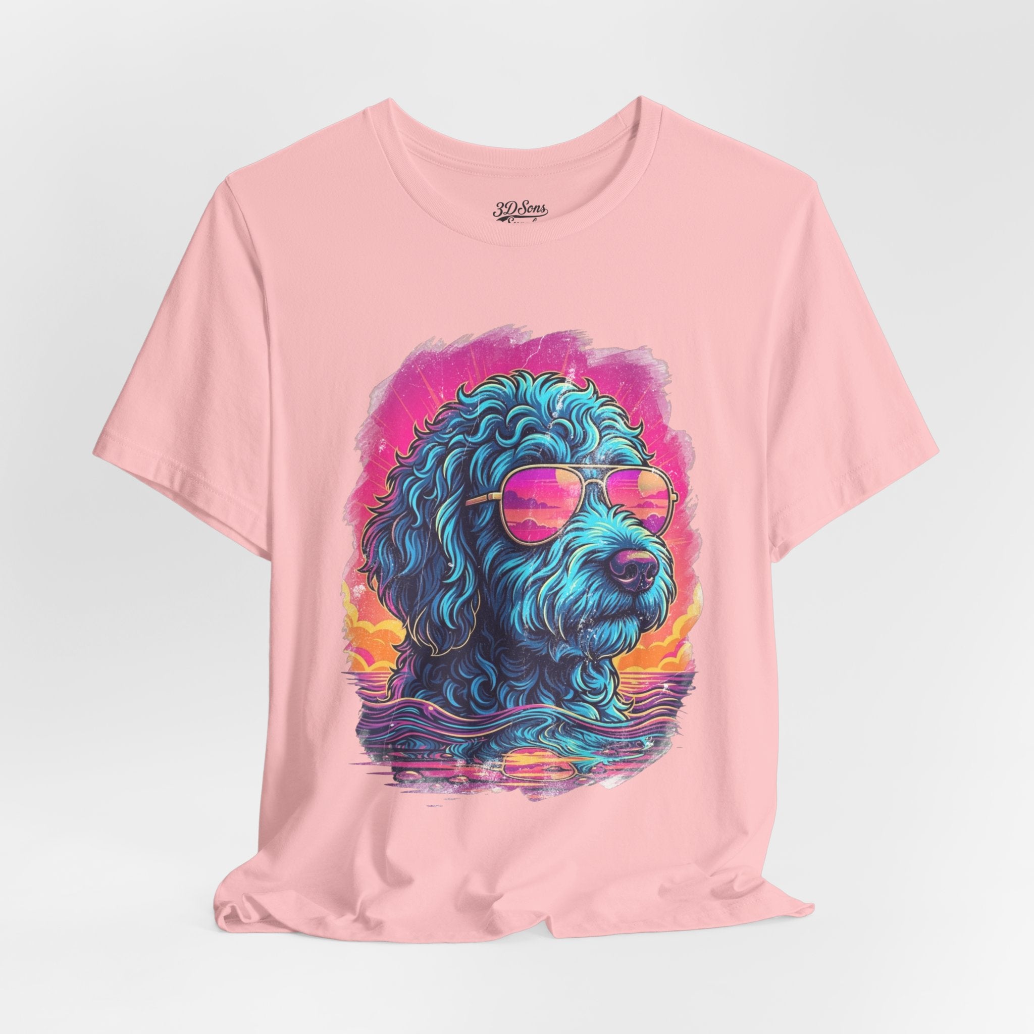 Doodle Vice City 90s Retro Tee — Funny Vintage Style T-Shirt