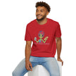 American Alien with Hot Dog and Beer T-Shirt | USA Flag Cap Fourth of July
