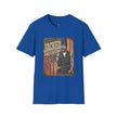 Jacked for July 4th T-Shirt | Patriotic Buff Abraham Lincoln Flag Design