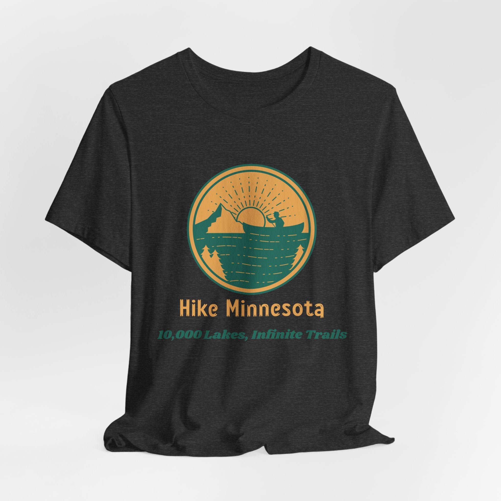 Hike Minnesota T-Shirt — 10,000 Lakes Infinite Trails Hiking Tee