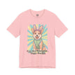 Easter Dog Tee — “Eggs Are Overrated...Treats Are Not” Corgi Retro Graphic T-Shirt