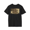 Dont Tread On Me Flag Tee Shirt American Gadsden Patriotic Independence Day Tee