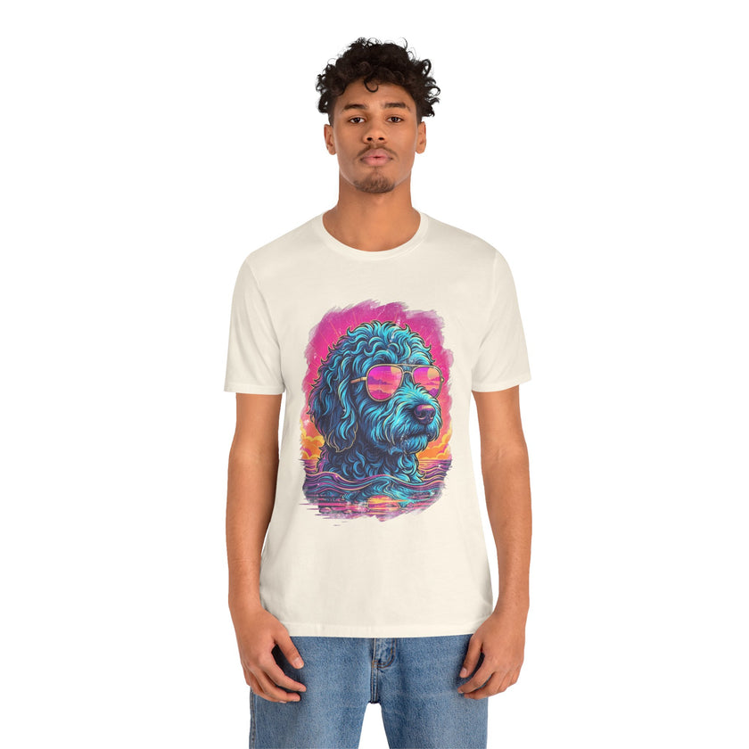 Doodle Vice City 90s Retro Tee — Funny Vintage Style T-Shirt