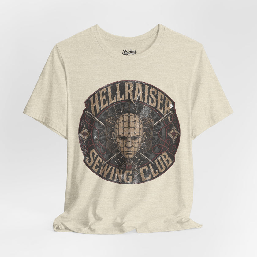 Hellraiser Sewing Club Tee - Vintage Horror Graphic T-Shirt