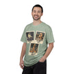 Personalized Polaroid Photo Tee — Custom 3 Image & Text Options