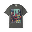Alien & Bigfoot New York Times Square T-Shirt — Funny Urban Cryptid Tee