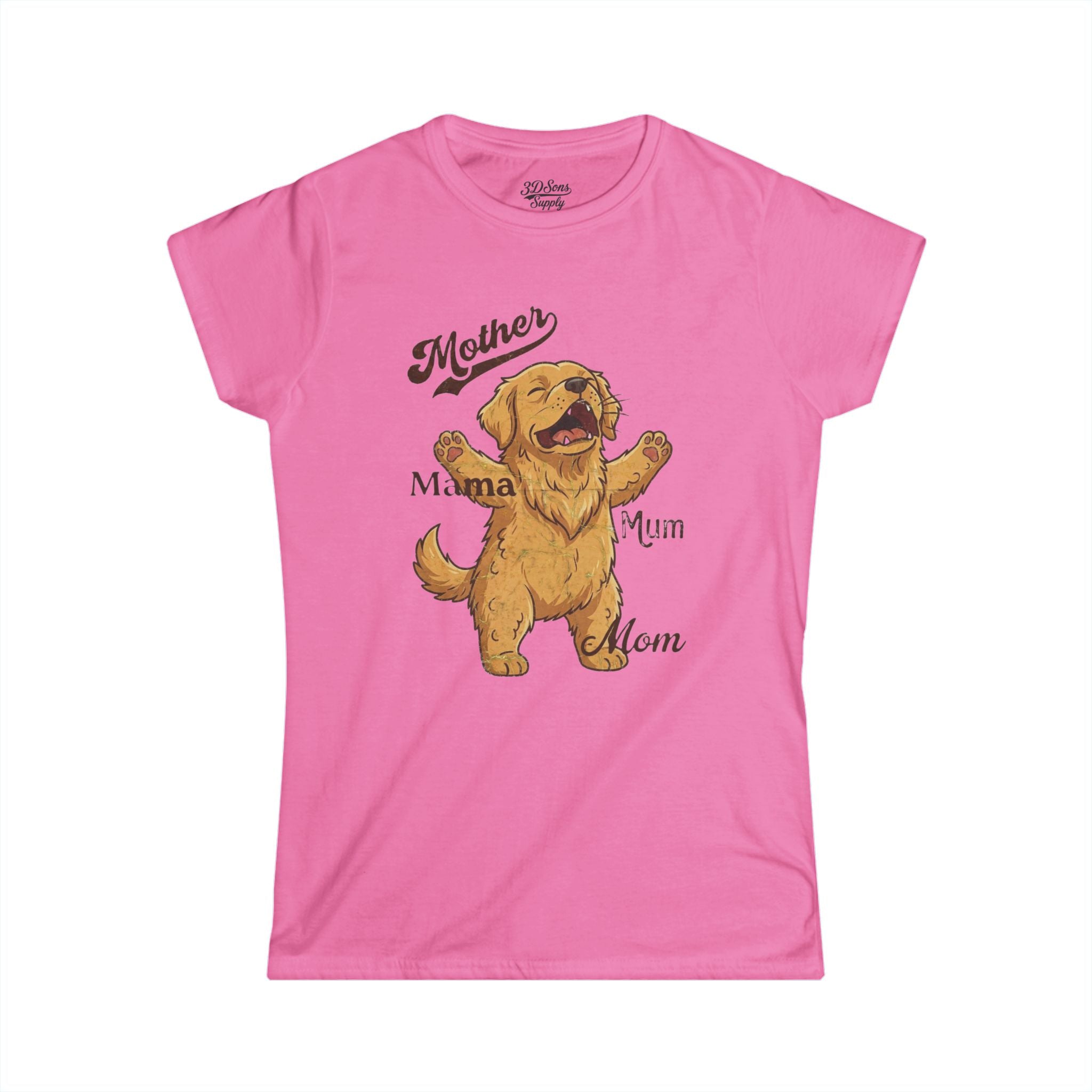 Golden Retriever Mom T-Shirt — Mother's Day Dog Mama Tee