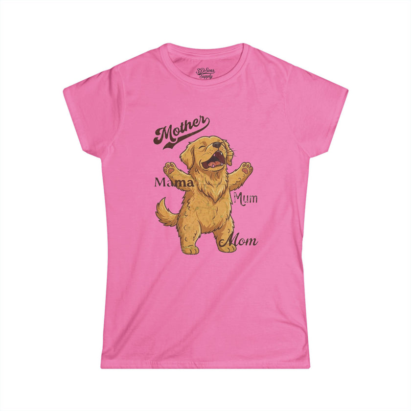 Golden Retriever Mom T-Shirt — Mother's Day Dog Mama Tee