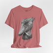 Smoking Shoebill Stork T-Shirt — Quirky Bird Graphic Tee