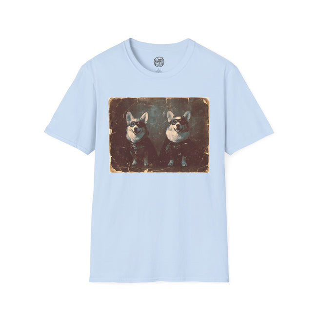 Corgi Superhero Vintage T-Shirt | Funny Dog Hero Graphic Tee – 3D Sons Supply Co