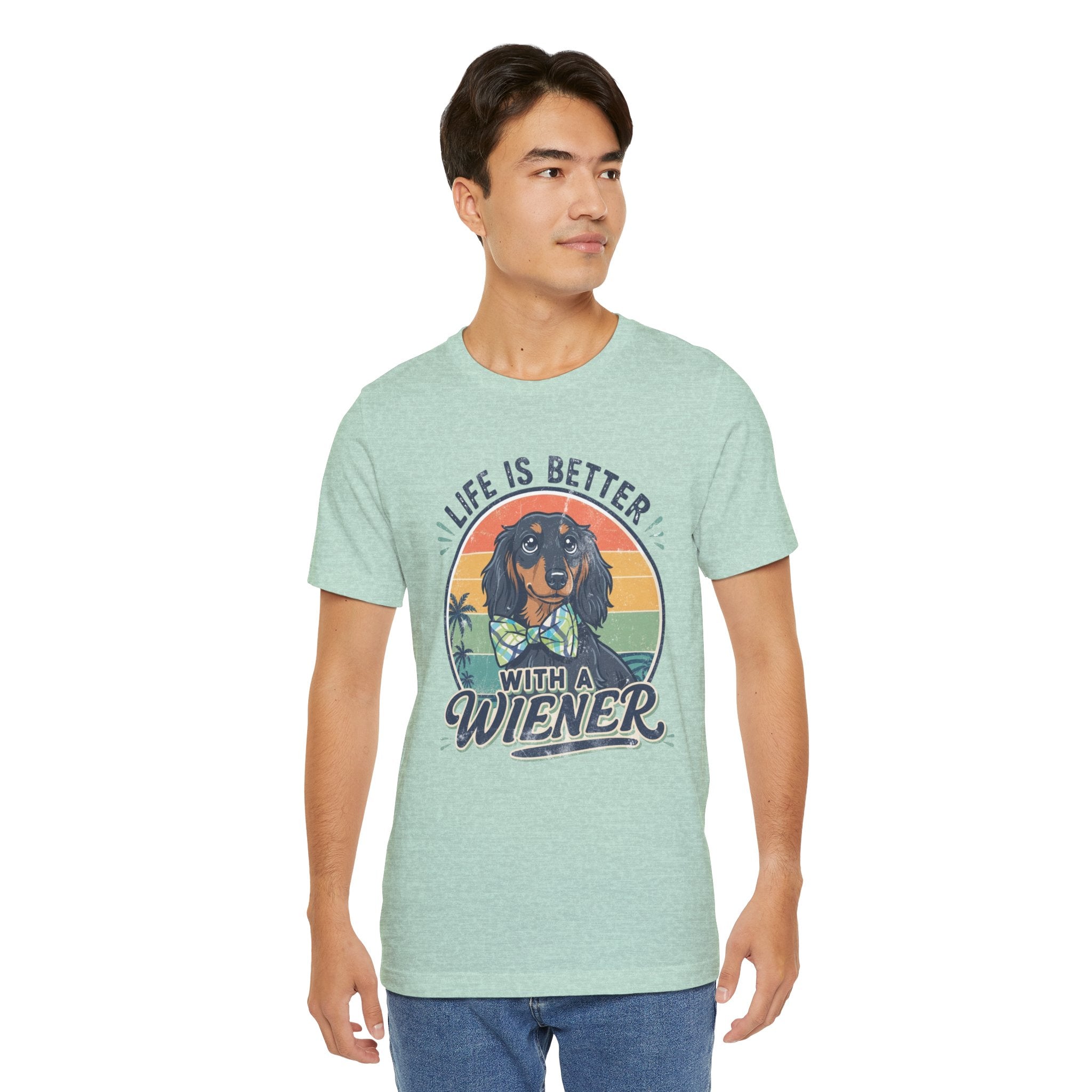 Life Is Better With a Wiener Tee — Dachshund Dog Lover T-Shirt